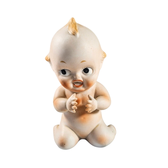 Vintage Norcrest Kewpie Piano Baby Doll 5 " - Picture 1 of 7